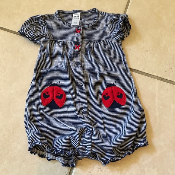 child of mine Other - 💥3/$20💥 Toddler Ladybug Romper 🐞